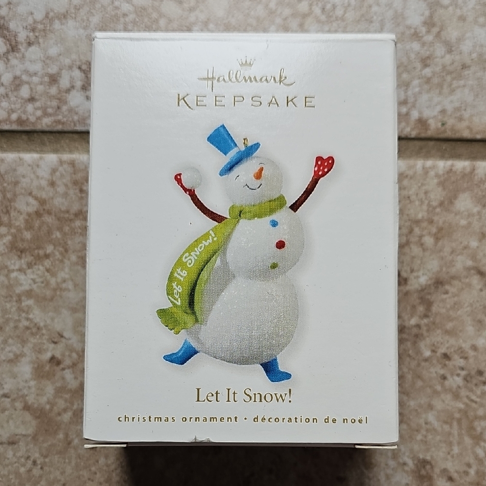 Hallmark Keepsake Snowman Ornament